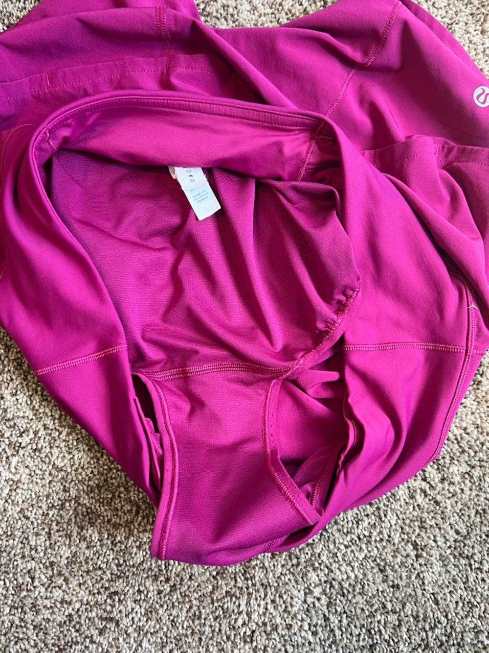 lululemon athletica Women's Athletic Shorts in Magenta - Picture 4 of 7